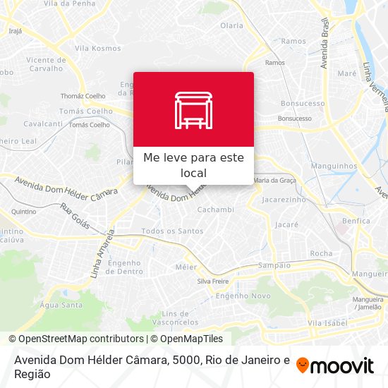Avenida Dom Hélder Câmara, 5000 mapa