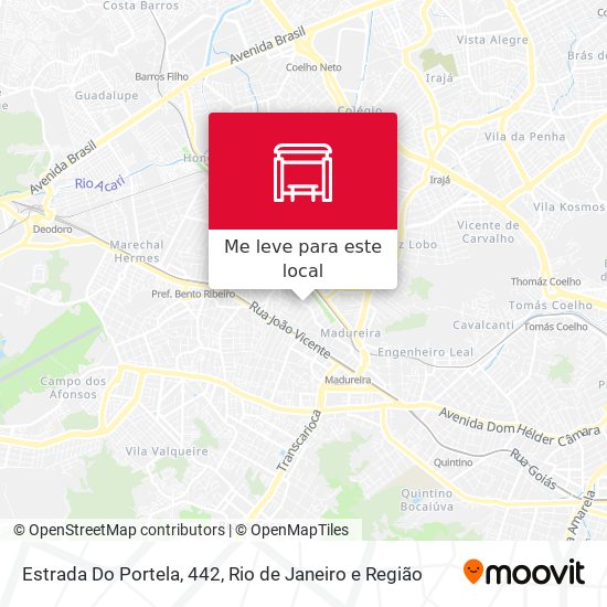 Estrada Do Portela, 442 mapa