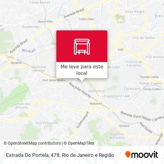 Estrada Do Portela, 478 mapa
