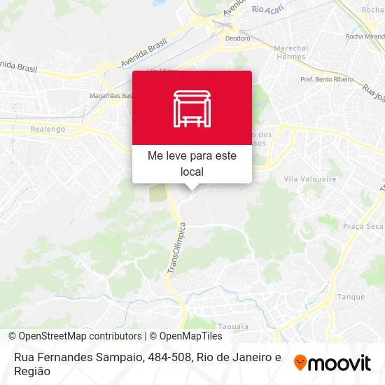 Rua Fernandes Sampaio, 484-508 mapa