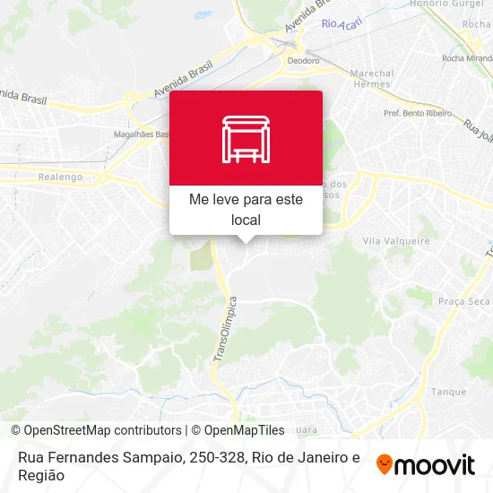Rua Fernandes Sampaio, 250-328 mapa