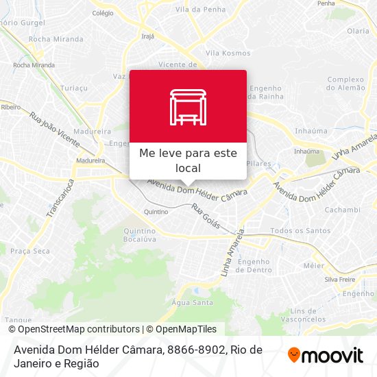 Avenida Dom Hélder Câmara, 8866-8902 mapa