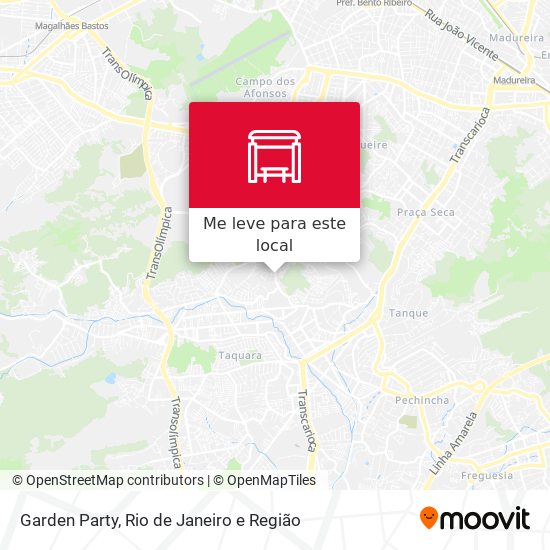 Garden Party mapa
