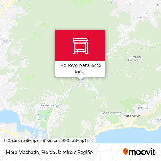 Mata Machado mapa