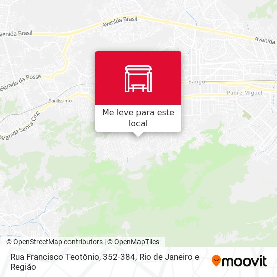 Rua Francisco Teotônio, 352-384 mapa
