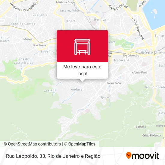 Rua Leopoldo, 33 mapa