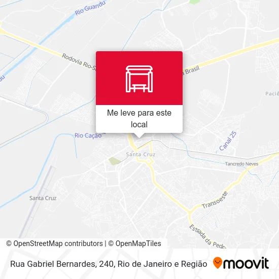 Rua Gabriel Bernardes, 240 mapa