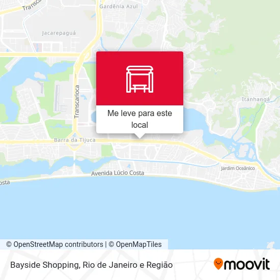Bayside Shopping mapa