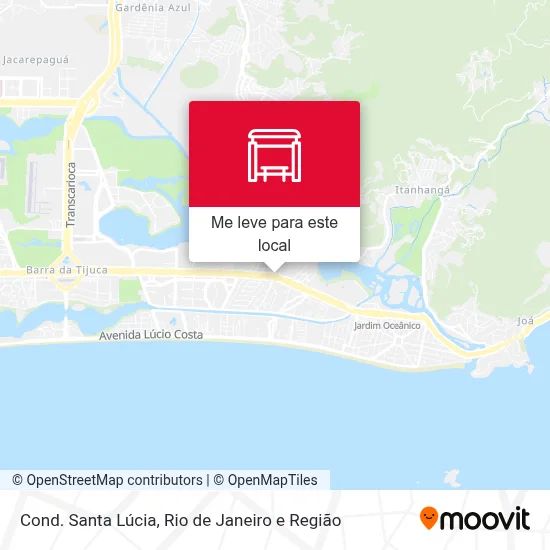 Cond. Santa Lúcia mapa