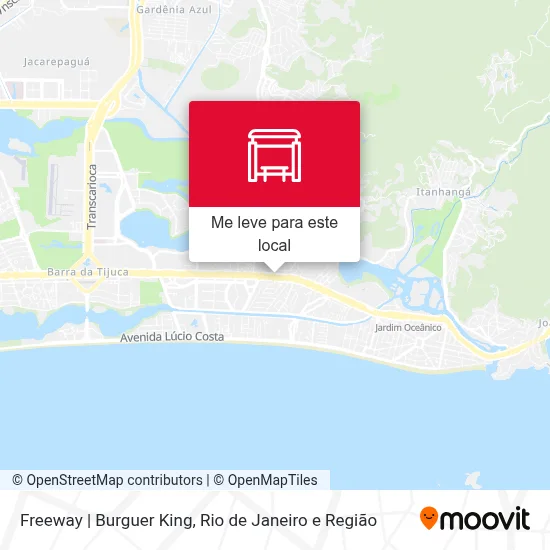 Freeway | Burguer King mapa