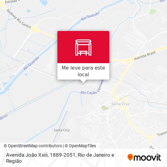 Avenida João Xxiii, 1889-2051 mapa