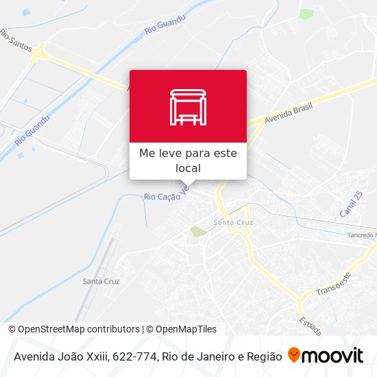 Avenida João Xxiii, 622-774 mapa