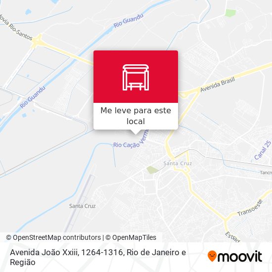 Avenida João Xxiii, 1264-1316 mapa