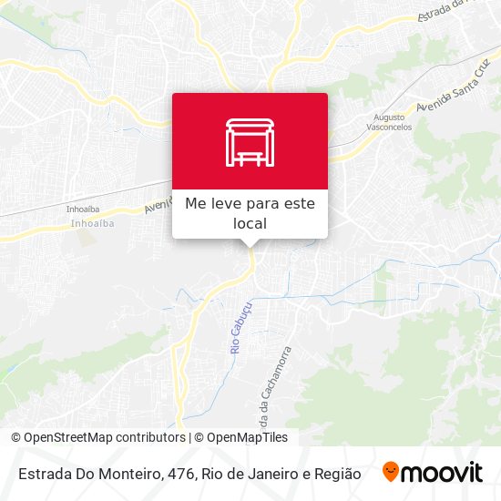 Estrada Do Monteiro, 476 mapa