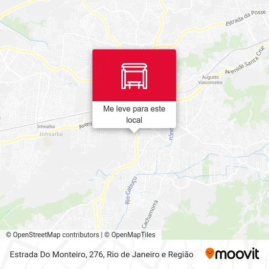 Estrada Do Monteiro, 276 mapa