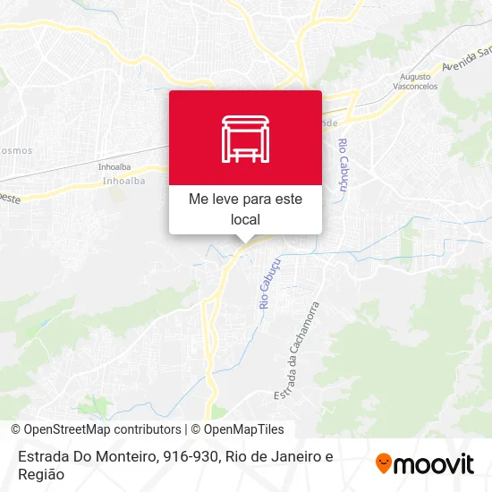 Estrada Do Monteiro, 916-930 mapa