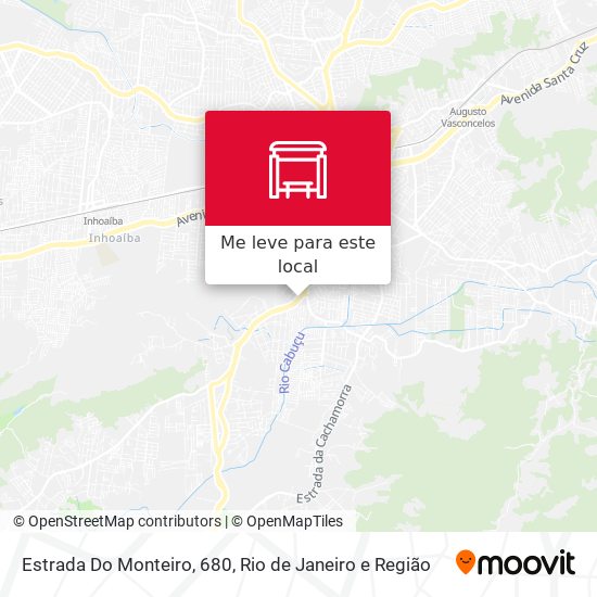 Estrada Do Monteiro, 680 mapa