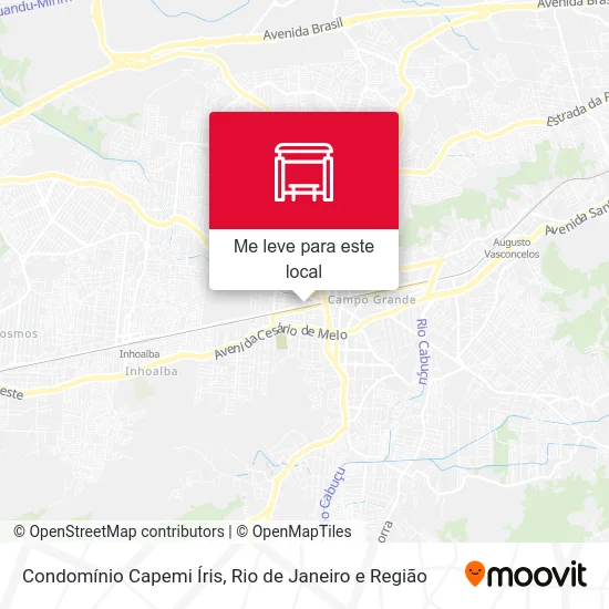 Condomínio Capemi Íris mapa