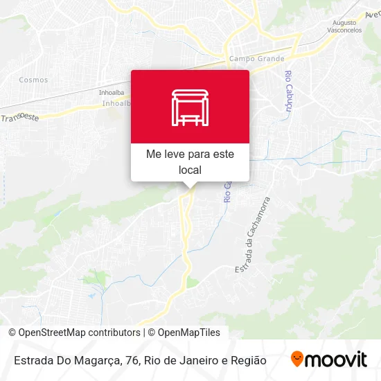 Estrada Do Magarça, 76 mapa