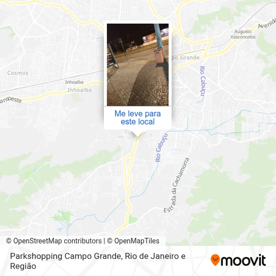 Parkshopping Campo Grande mapa