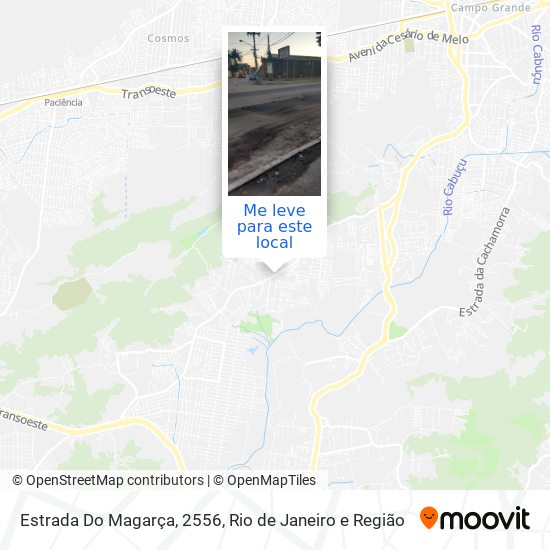 Estrada Do Magarça, 2556 mapa