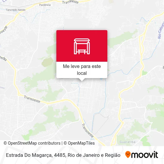 Estrada Do Magarça, 4485 mapa