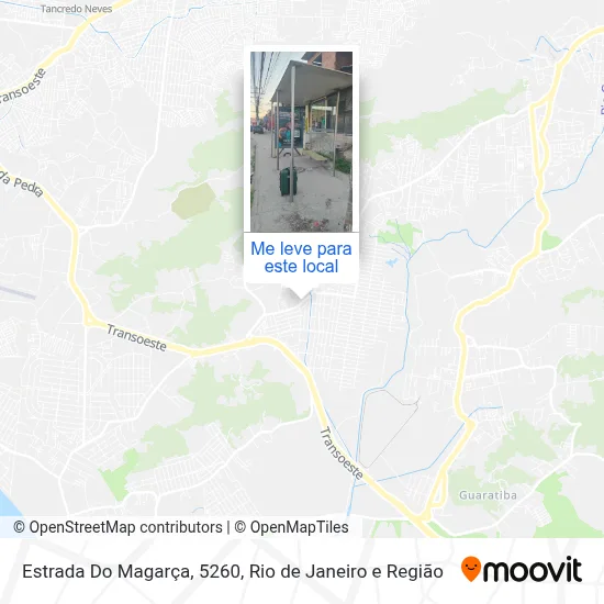 Estrada Do Magarça, 5260 mapa