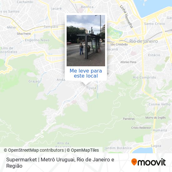 Supermarket | Metrô Uruguai mapa