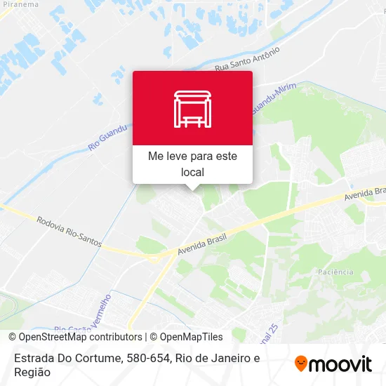 Estrada Do Cortume, 580-654 mapa