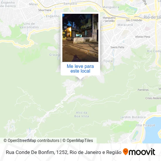 Rua Conde De Bonfim, 1252 mapa