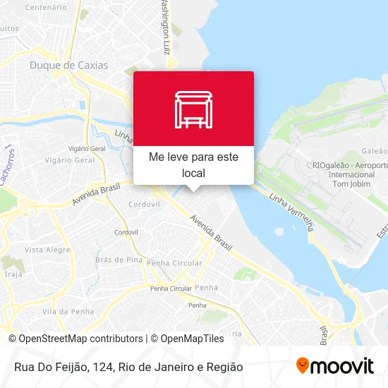 Rua Do Feijão, 124 mapa