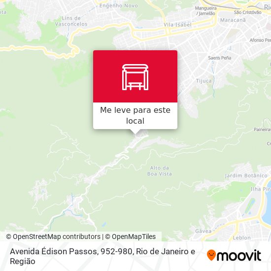 Avenida Édison Passos, 952-980 mapa