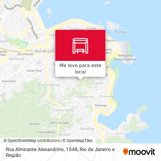Rua Almirante Alexandrino, 1548 mapa