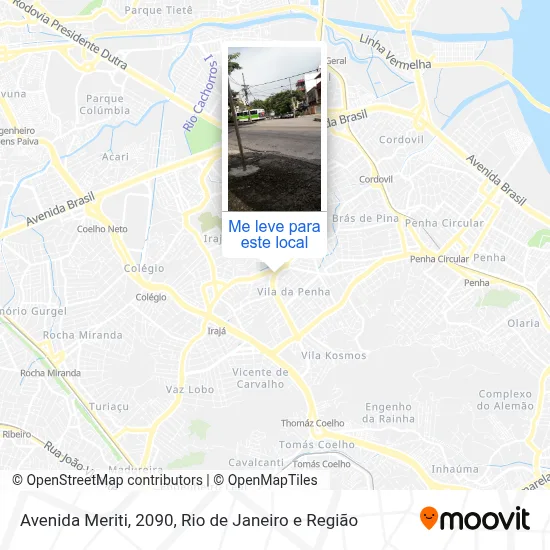 Avenida Meriti, 2090 mapa