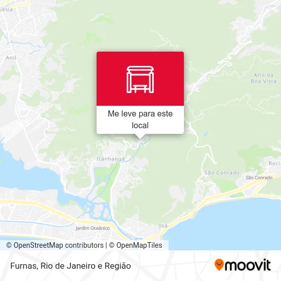 Furnas mapa