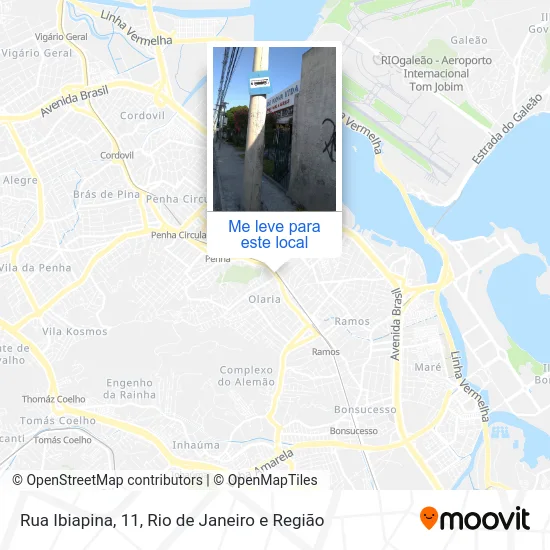 Rua Ibiapina, 11 mapa