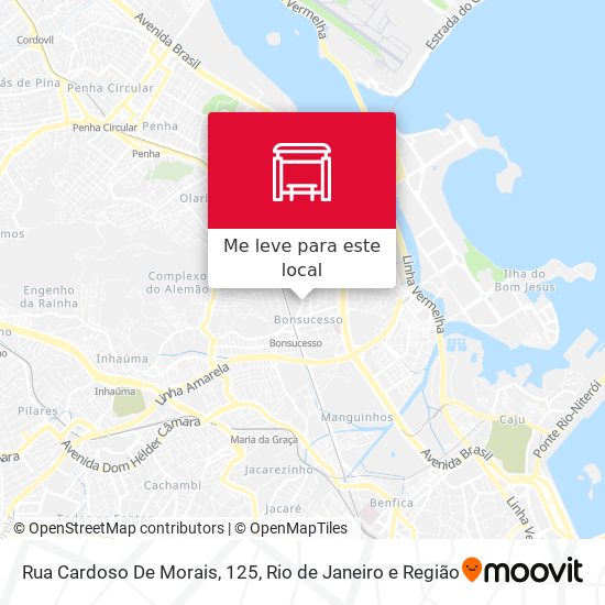 Rua Cardoso De Morais, 125 mapa