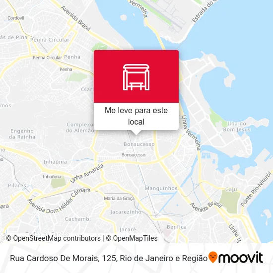 Rua Cardoso De Morais, 125 mapa