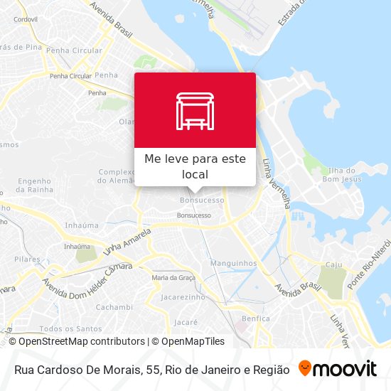 Rua Cardoso De Morais, 55 mapa