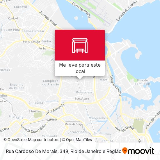 Rua Cardoso De Morais, 349 mapa