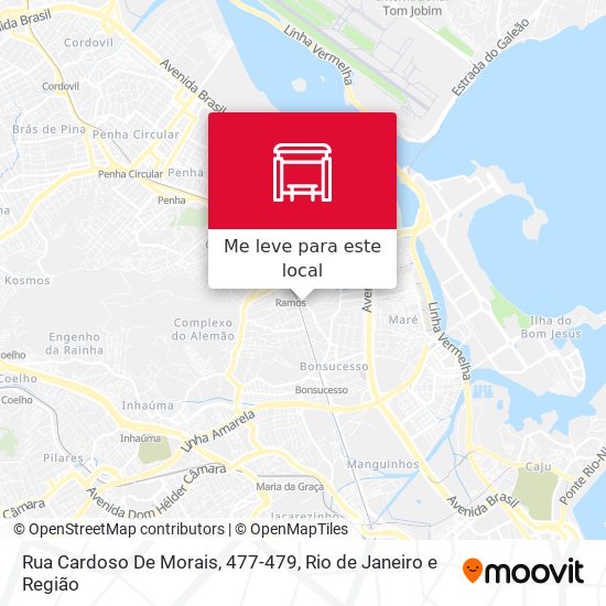 Rua Cardoso De Morais, 477-479 mapa