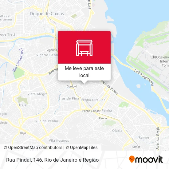 Rua Pindaí, 146 mapa