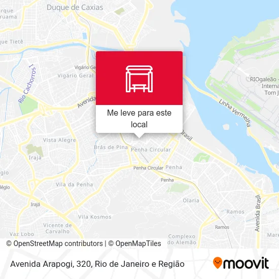 Avenida Arapogi, 320 mapa