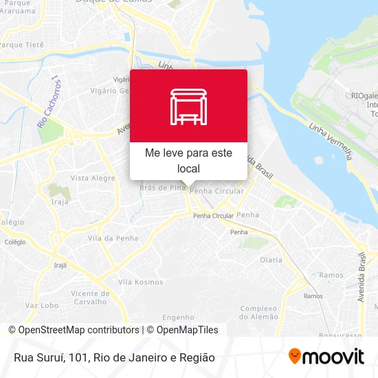 Rua Suruí, 101 mapa