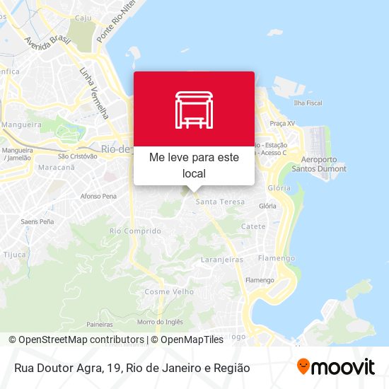 Rua Doutor Agra, 19 mapa