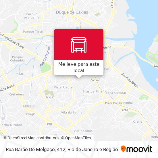 Rua Barão De Melgaço, 412 mapa