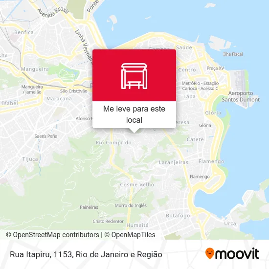 Rua Itapiru, 1153 mapa