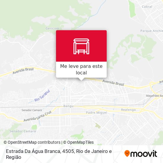 Estrada Da Água Branca, 4505 mapa