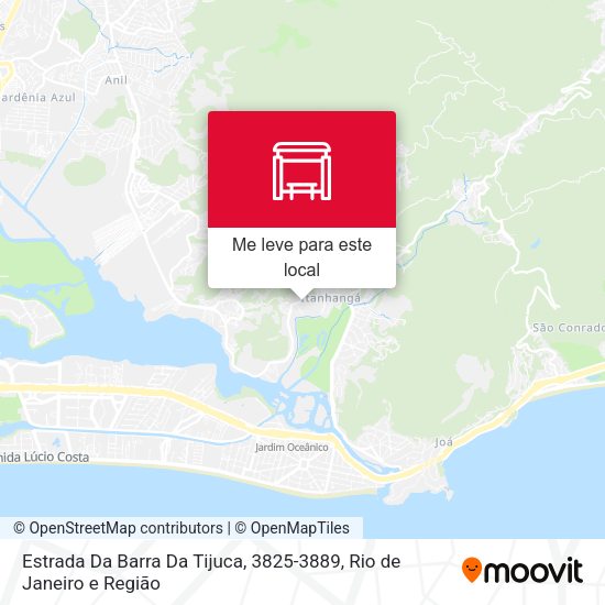 Estrada Da Barra Da Tijuca, 3825-3889 mapa