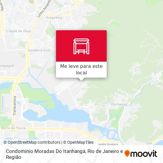 Condomínio Moradas Do Itanhangá mapa